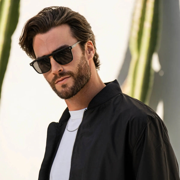 Sawyer | Polarized - Matte Black / Black Lens