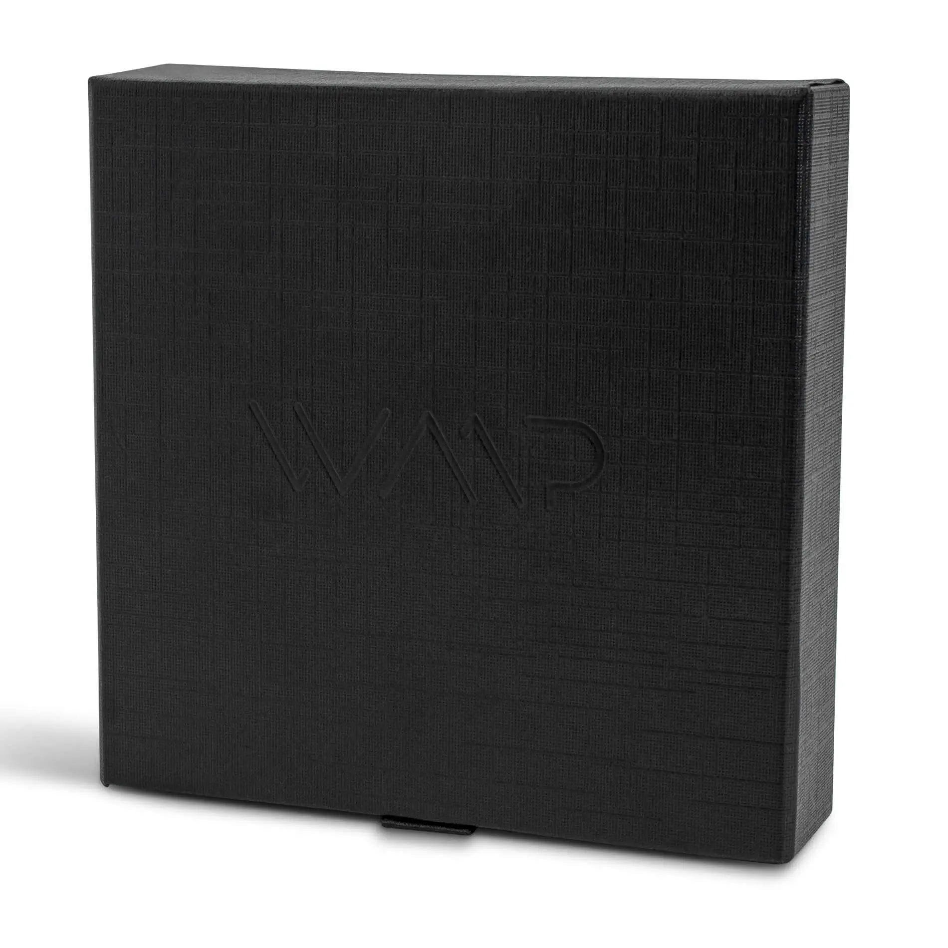 Black || Front view of Black Jewelry Box with Drawer Closure