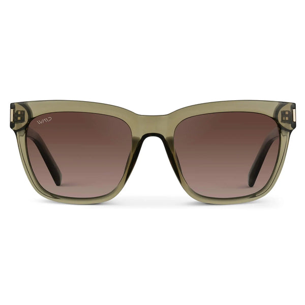 Dakota | Polarized - Crystal Moss Green / Brown Gradient Lens