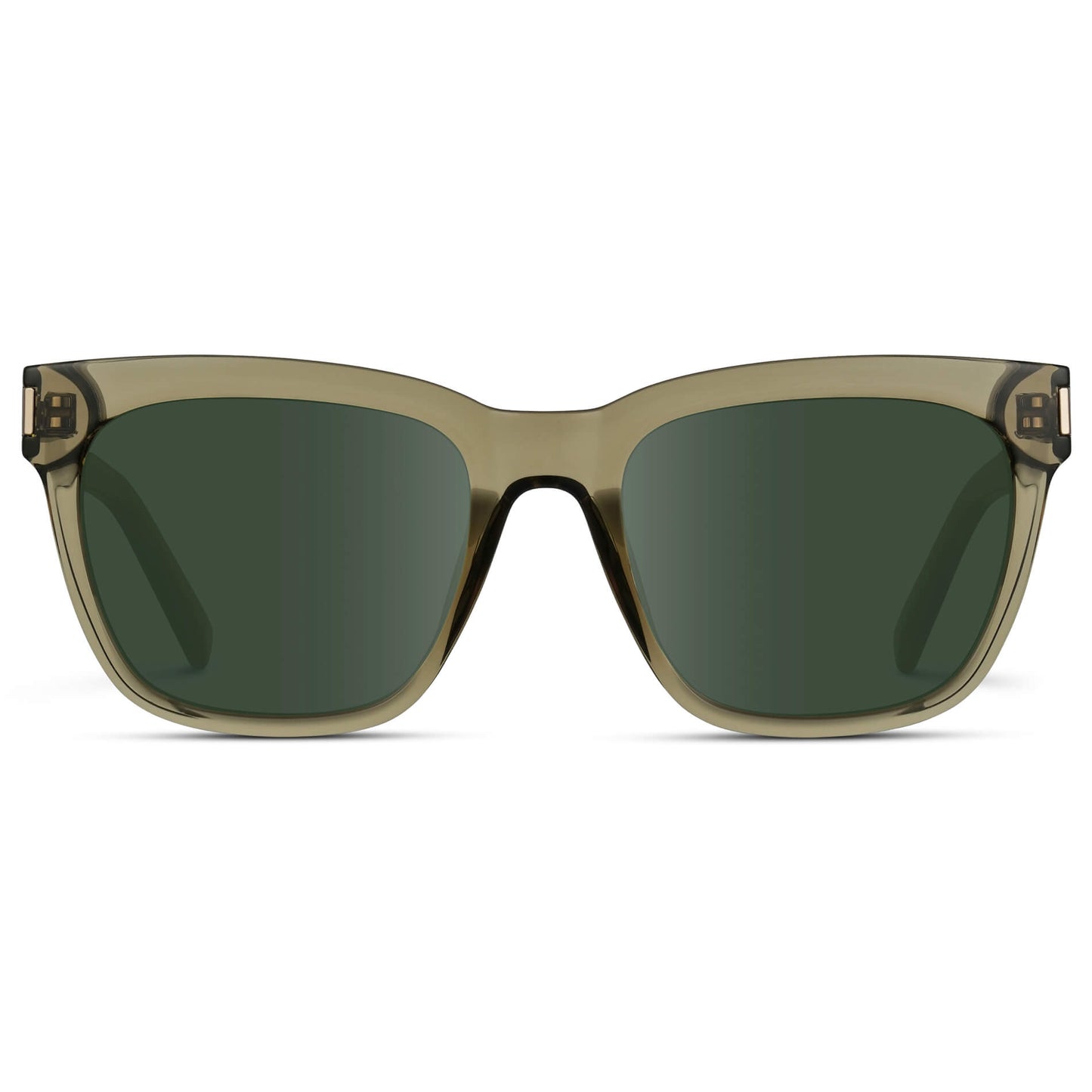 Crystal Moss Green / G15 Lens || Prescription Sunglasses