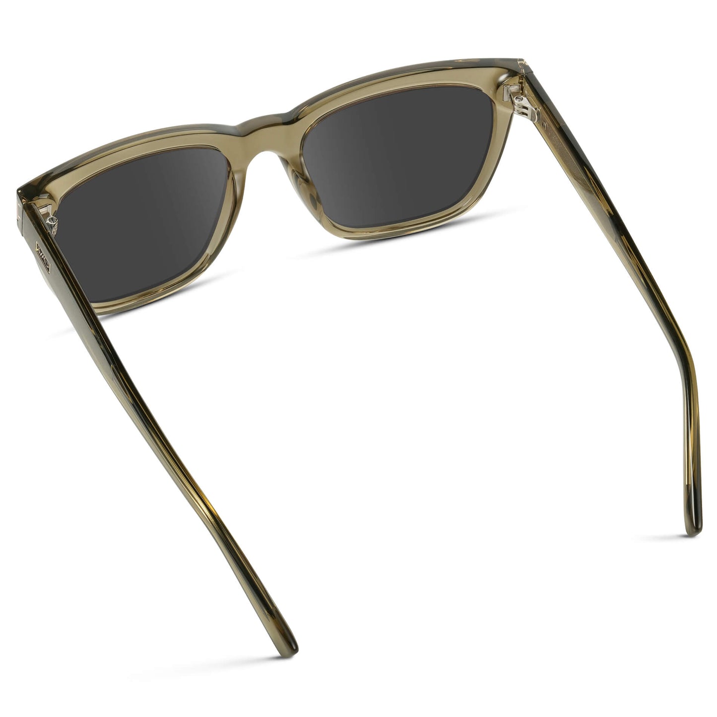 Crystal Moss Green / Grey Lens || Prescription Sunglasses