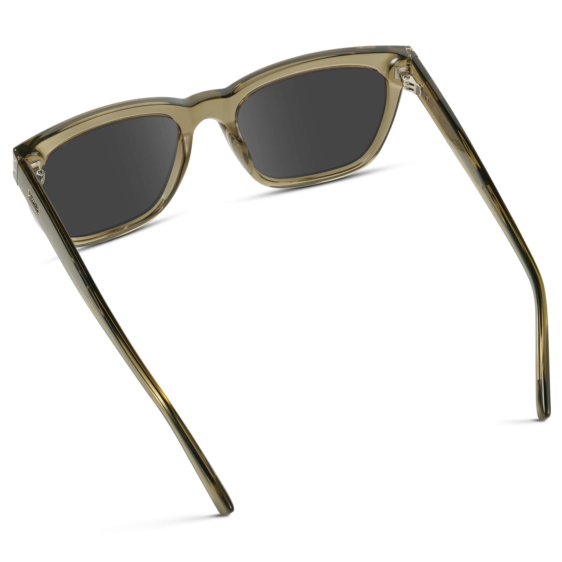 Crystal Moss Green / Grey Lens || Prescription Sunglasses