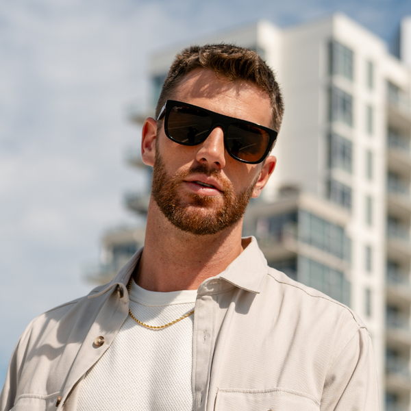 Dallas | Polarized - Black / Brown Lens