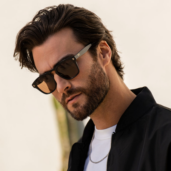 Dash | Polarized - Black / Brown Lens