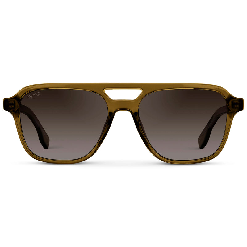 Dean | Polarized - Crystal Verde / Brown Gradient Lens
