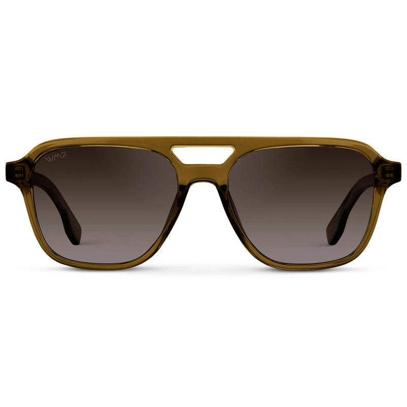 Dean | Polarized - Crystal Verde / Brown Gradient Lens
