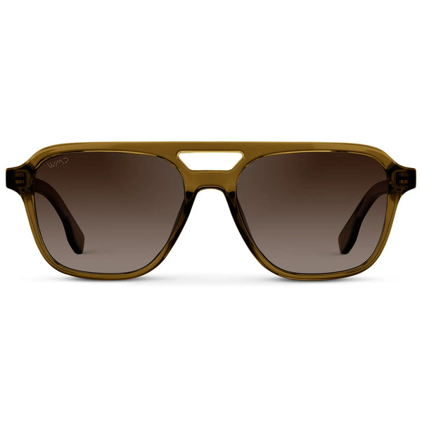 Dean | Polarized - Crystal Verde / Brown Gradient Lens