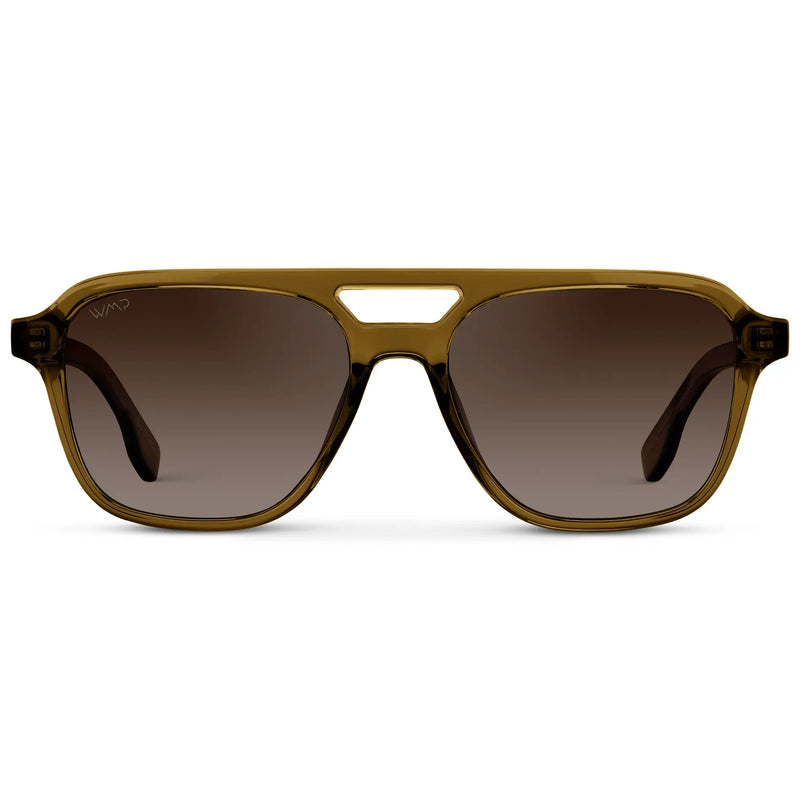 Dean | Polarized - Crystal Verde / Brown Gradient Lens