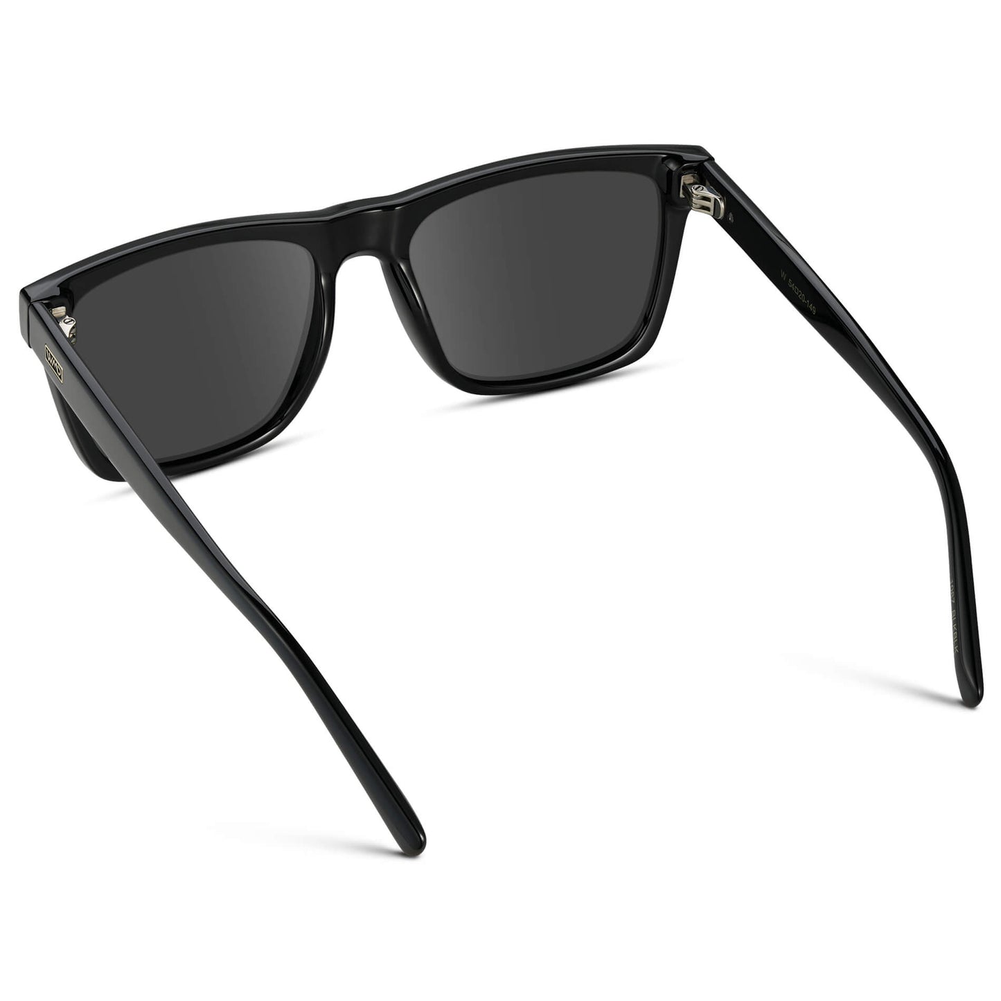 Black / Grey || Modern Square Prescription Sunglasses