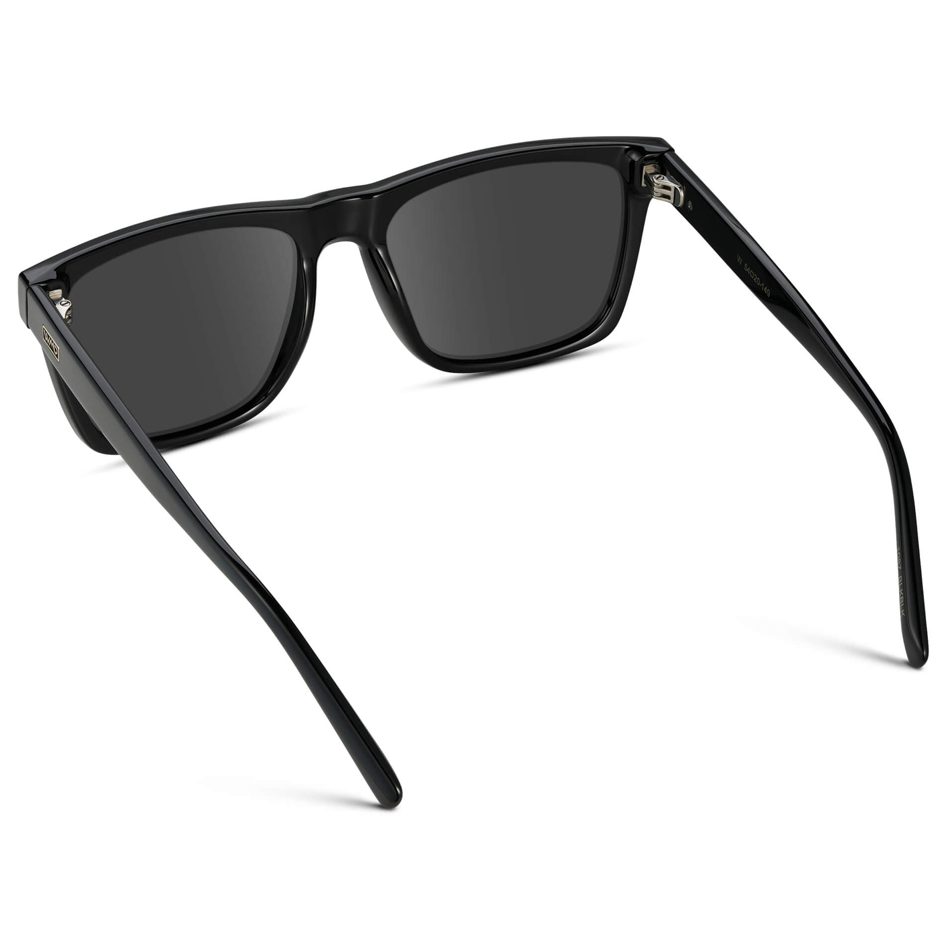 Black / Grey || Modern Square Prescription Sunglasses