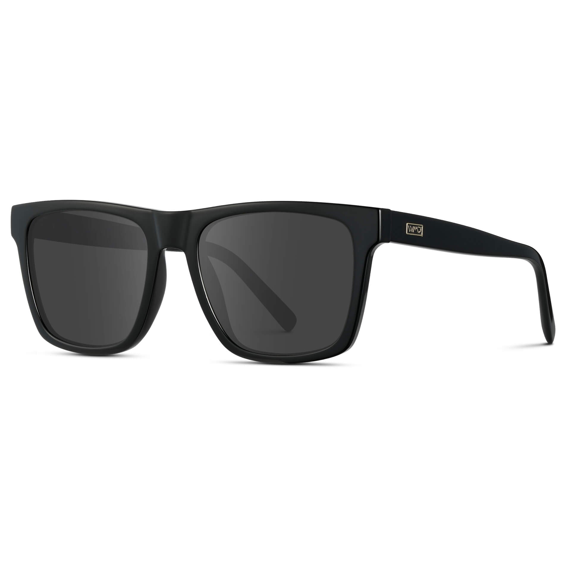 Black / Grey || Modern Square Prescription Sunglasses