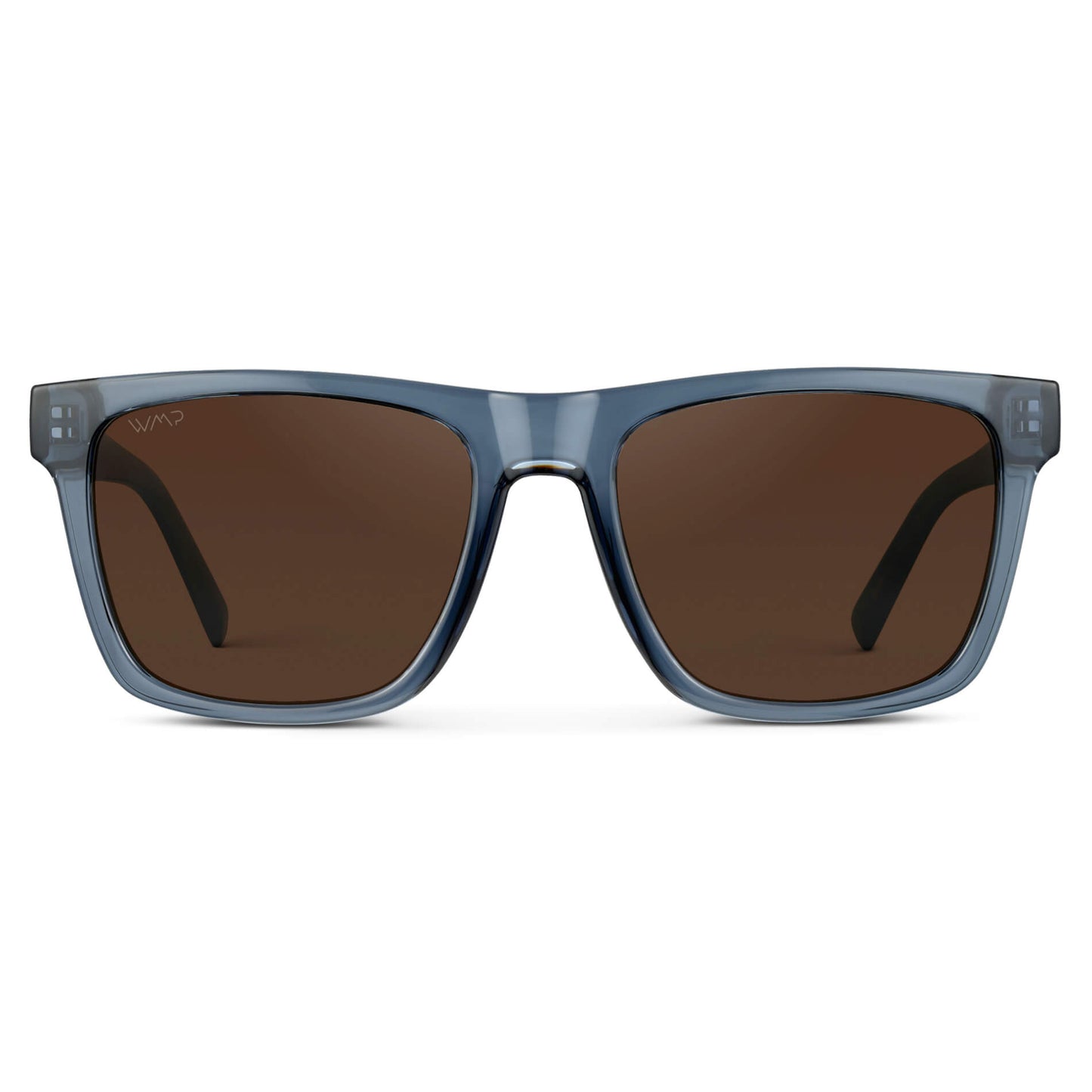 Crystal Indigo Blue / Dark Brown Lens