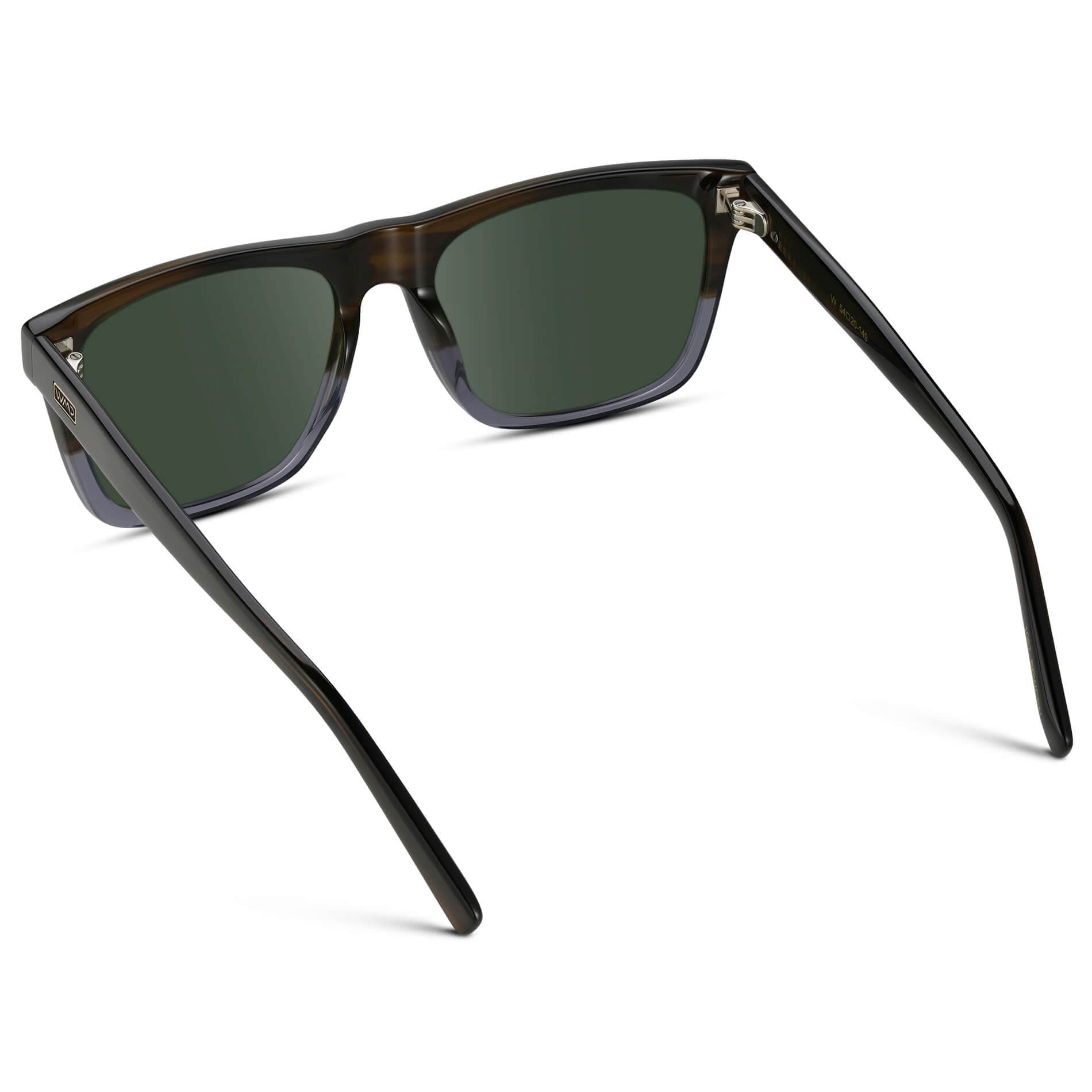 Blue Forest Fade / G15 || Modern Square Prescription Sunglasses