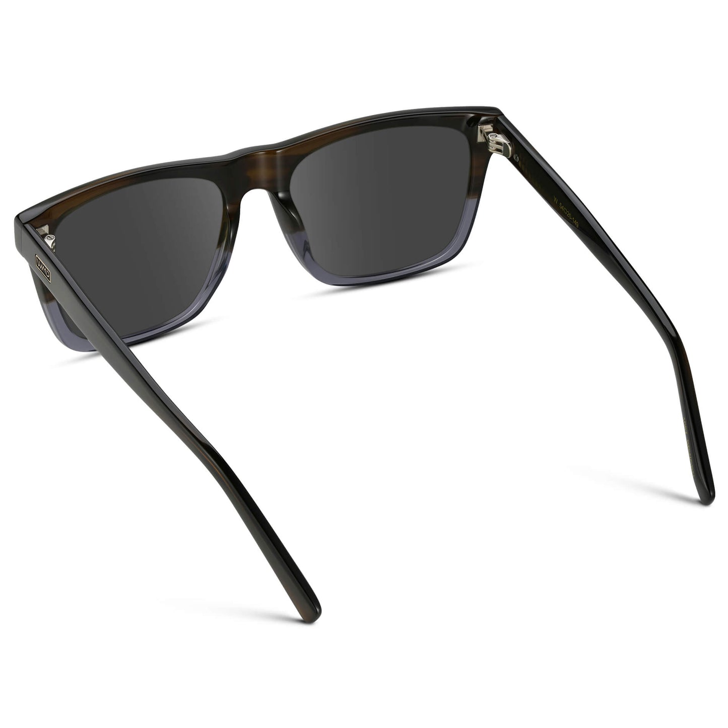 Blue Forest Fade / Grey || Modern Square Prescription Sunglasses