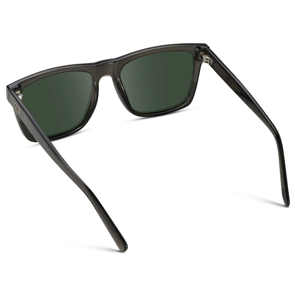 Denver | Prescription Sunglasses - Crystal Carbon Grey / G15