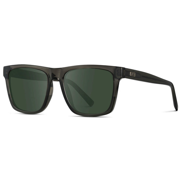 Denver | Prescription Sunglasses - Crystal Carbon Grey / G15