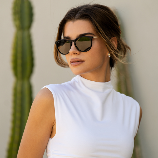 Drew | Polarized - Gold / Black