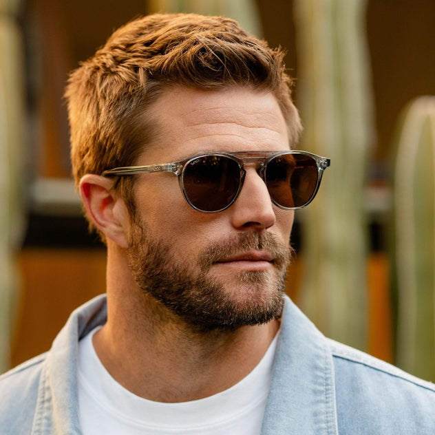 Easton | Polarized - Denim Blue / Brown Lens
