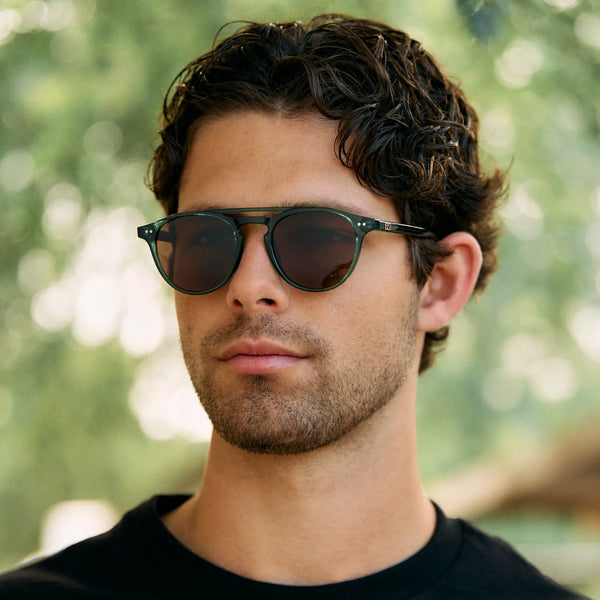 Easton | Polarized - Emerald Green / Brown Lens