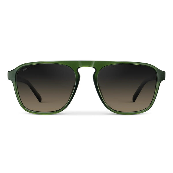 Emerson | Polarized - Jade Green / Grey Brown Gradient Lens