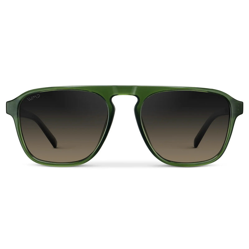 Emerson | Polarized - Jade Green / Grey Brown Gradient Lens