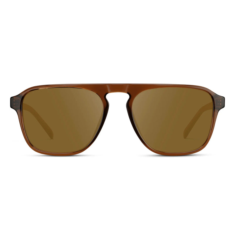 Emerson | RX - Terracotta Brown / Amber Lens