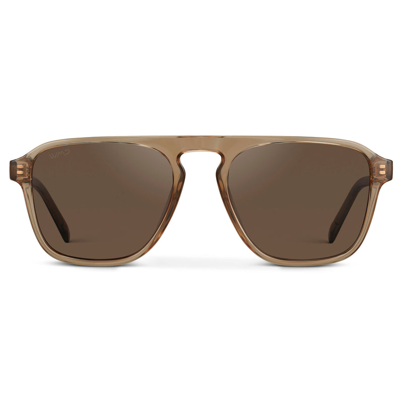 Emerson | Polarized - Light Crystal Brown / Brown Lens