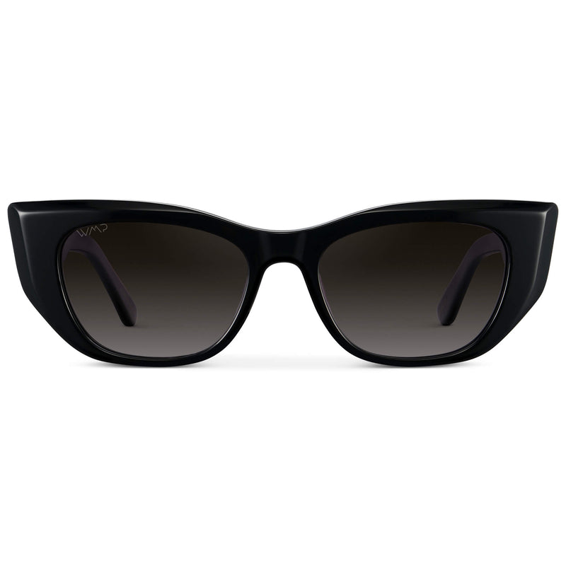 Evelyn | Polarized - Black / Oak Brown Gradient Lens