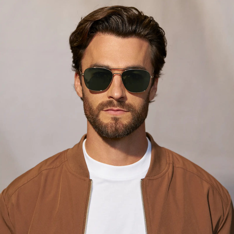 Fox - Gold / Smoke Green Lens