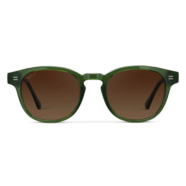 Felix | Polarized - Jade Green / Brown Gold Gradient Lens