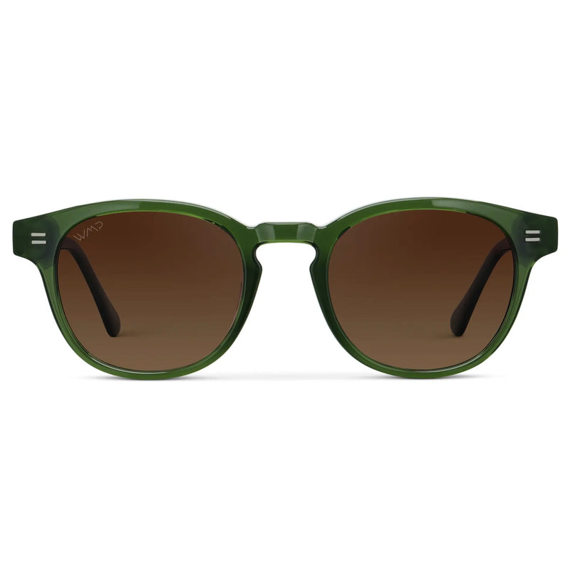 Felix | Polarized - Jade Green / Brown Gold Gradient Lens