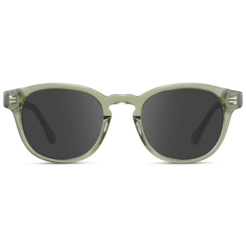Felix | Prescription Sunglasses - Palm Green / Grey Lens