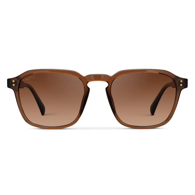 Francis | Polarized - Terracotta Brown / Copper Brown Gradient Lens