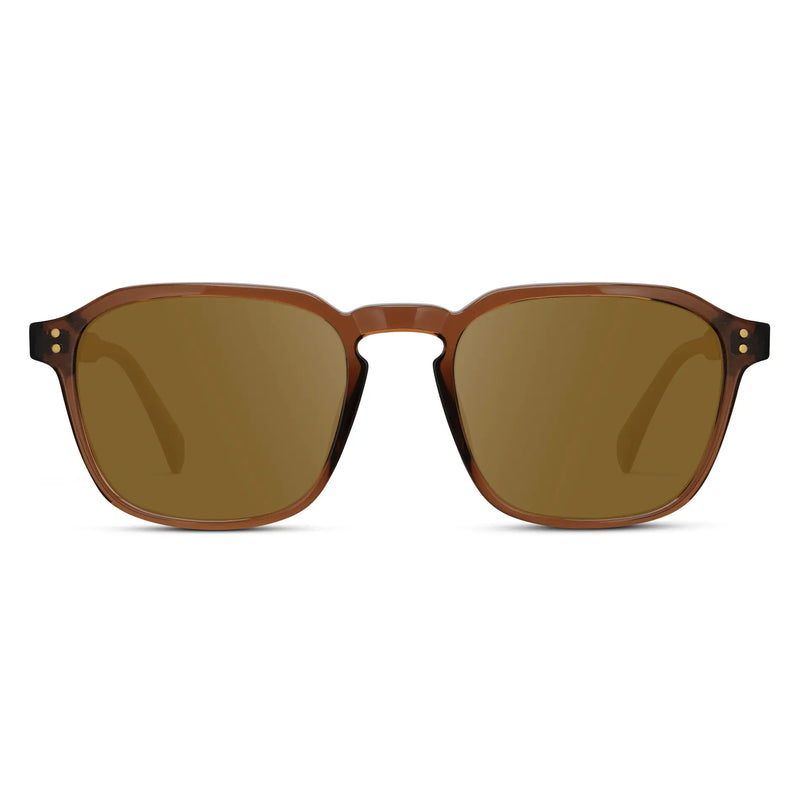 Francis | RX - Terracotta Brown / Amber Lens