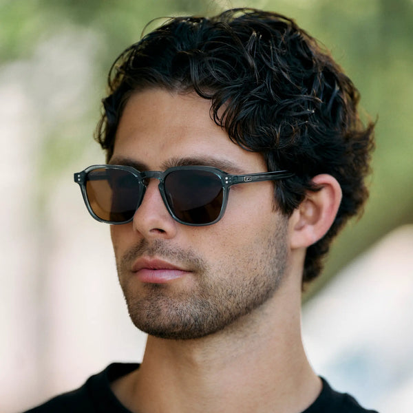 Francis | Polarized - Crystal Stone Blue / Brown Lens