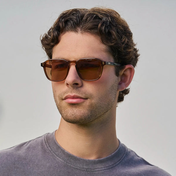 Francis | Polarized - Terracotta Brown / Copper Brown Gradient Lens