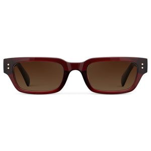 Harper | Polarized - Red Garnet / Brown Gold Gradient Lens