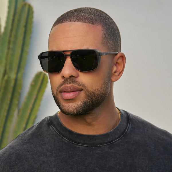 Harvey | Polarized - Matte Black Tortoise / Triple Black Lens