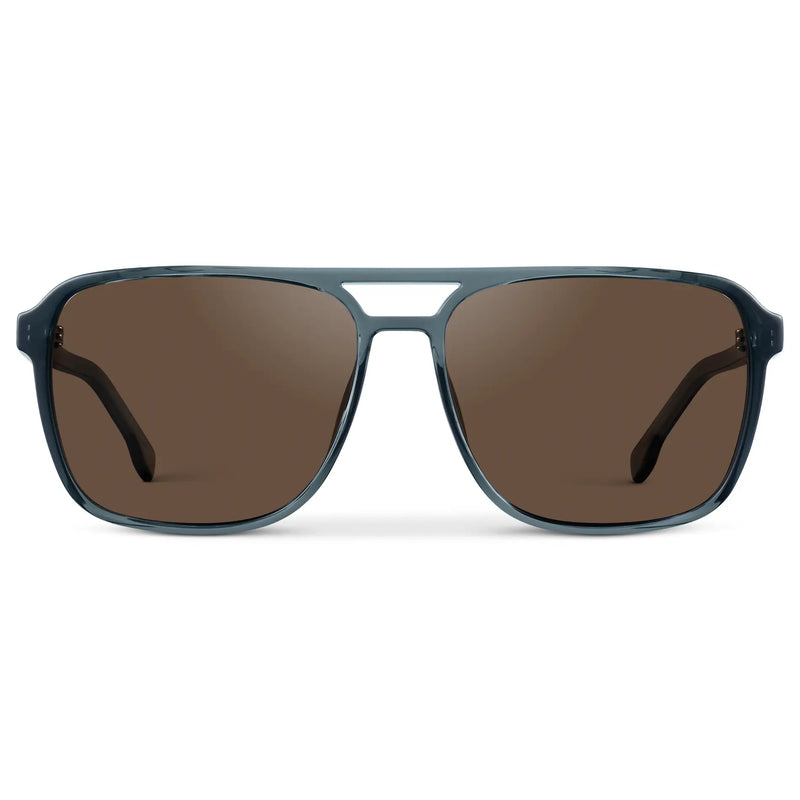 Harvey | Polarized - Stone Blue / Brown Lens