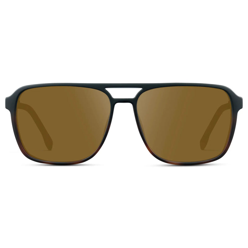 Harvey | RX - Matte Black Tortoise / Amber