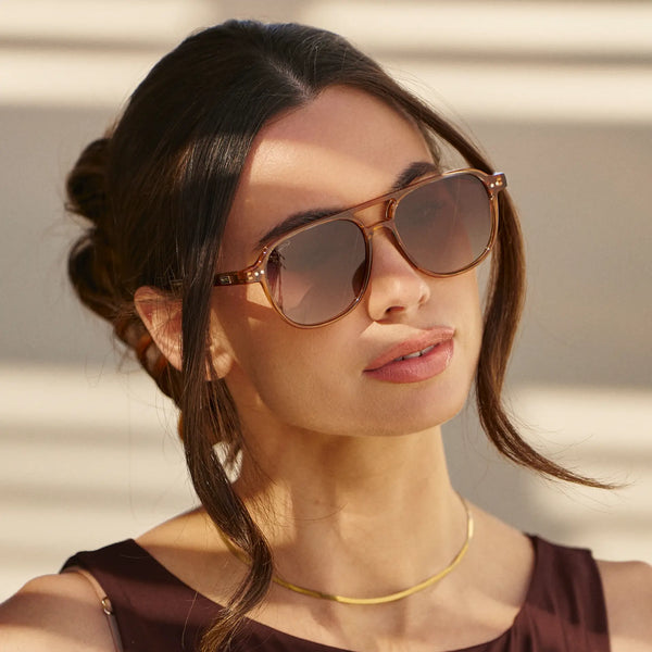 Hayden | Polarized - Crystal Copper / Brown Gradient Lens