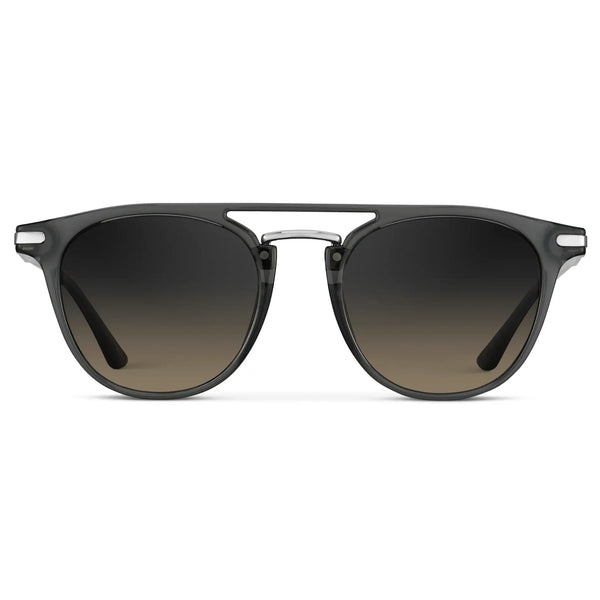 Hayes | Polarized - Smoke Grey / Grey Brown Gradient Lens