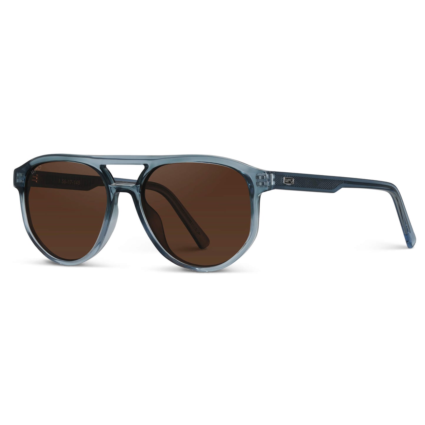 Chambray Blue / Brown Lens