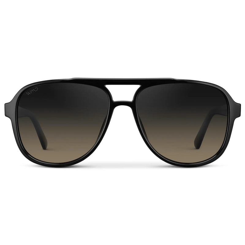 Indie | Polarized - Black / Grey Brown Gradient Lens