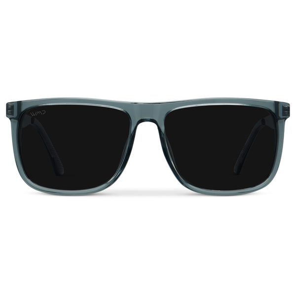 Jacob | Polarized - Stone Blue / Triple Black Lens