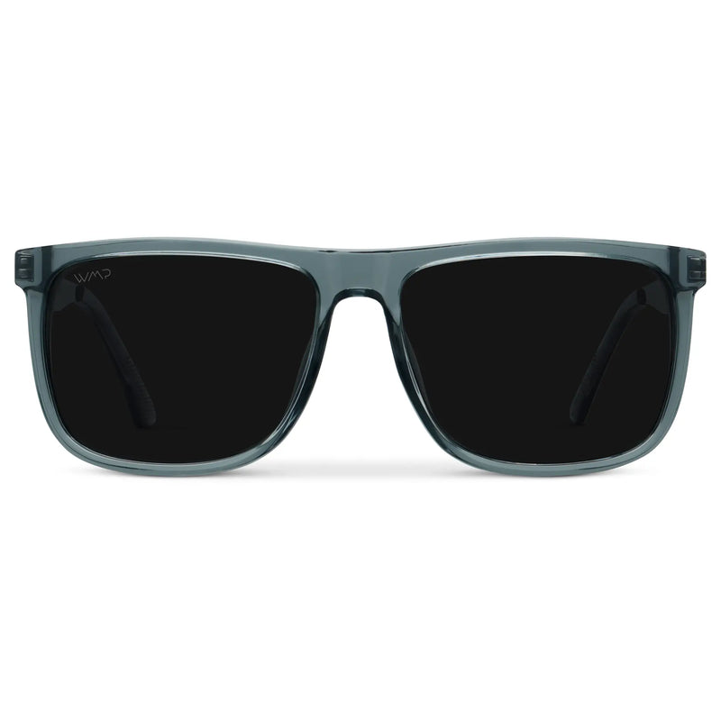 Jacob | Polarized - Stone Blue / Triple Black Lens