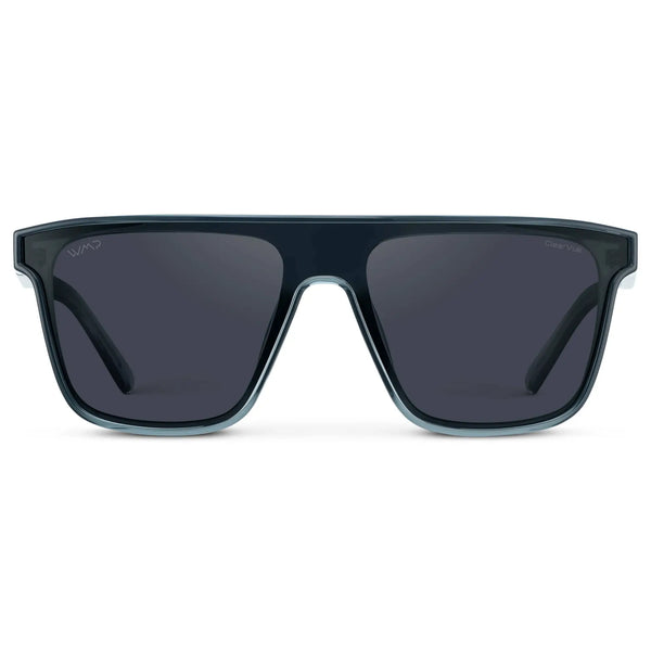 Jett | Polarized - Crystal Steel Blue / Smoke Grey Lens
