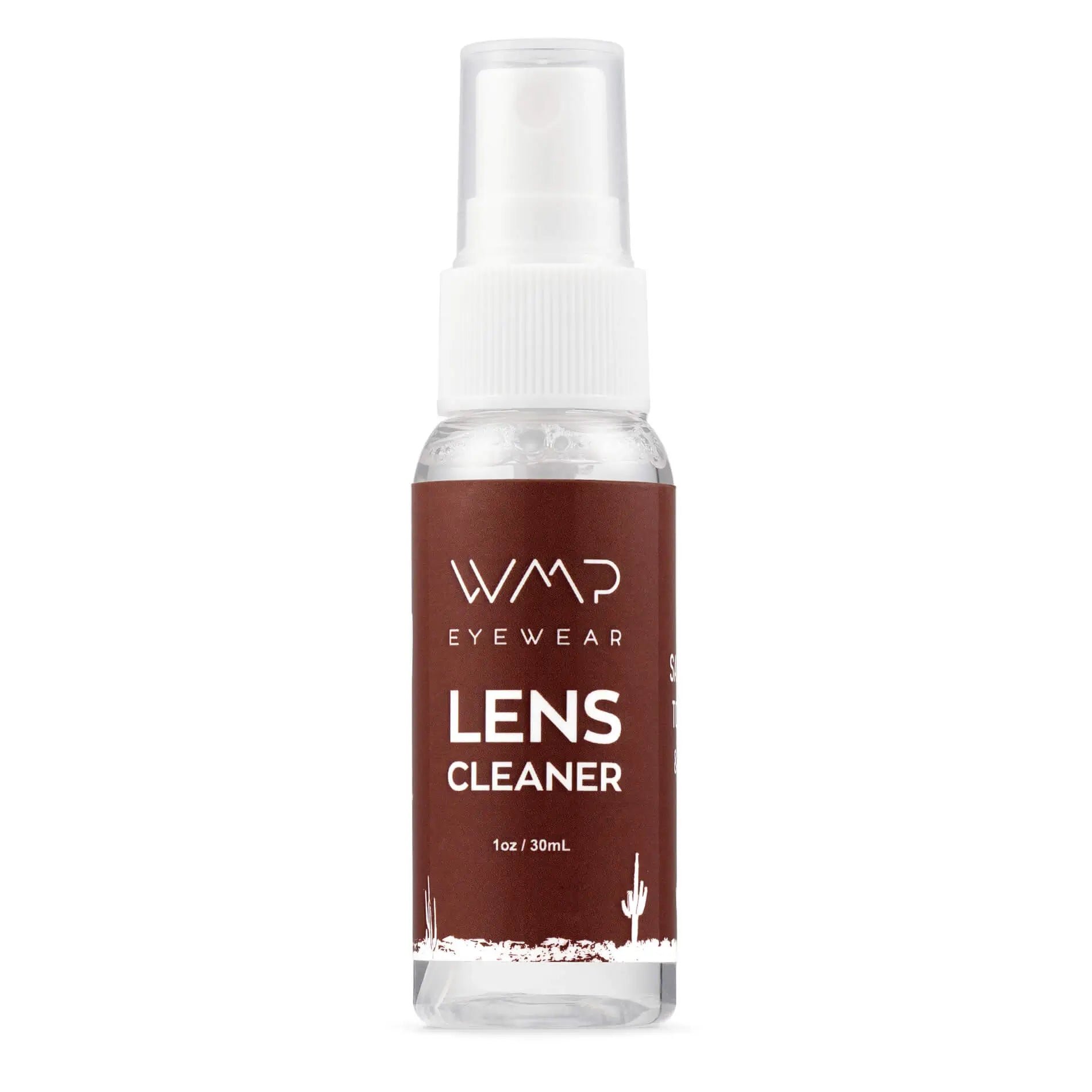 1 oz Bottle || Lens cleaner spray in travel size bottle for streak free cleaning safe on all lenses and coatings