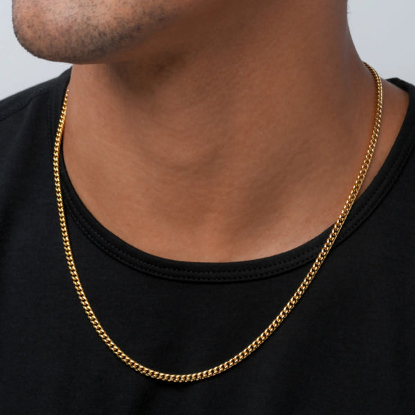 Lincoln Necklace - Gold / 22"