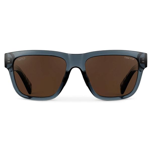 Link | Polarized - Crystal Navy Dusk / Brown Lens